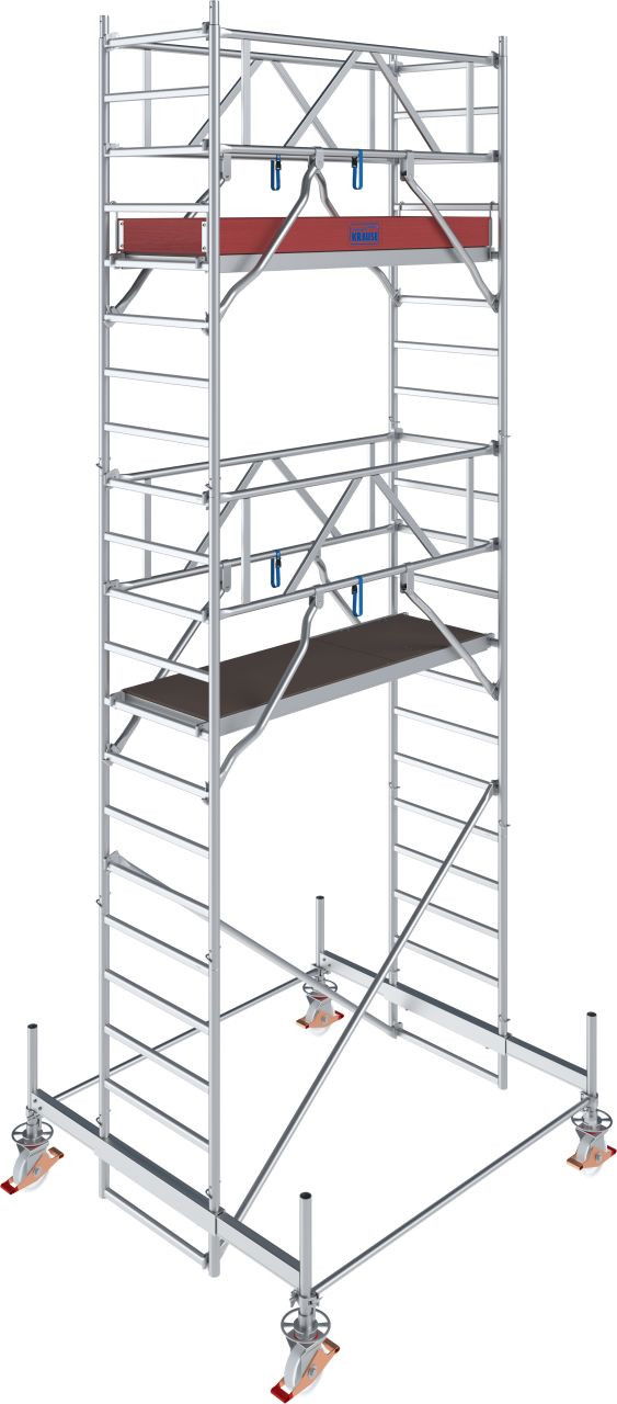 Krause STABILO Professional gurulóállvány, 100 -as sorozat, mezőméret: 2 m x 0.75 m, munkamagasság: 6.5 m termék fő termékképe