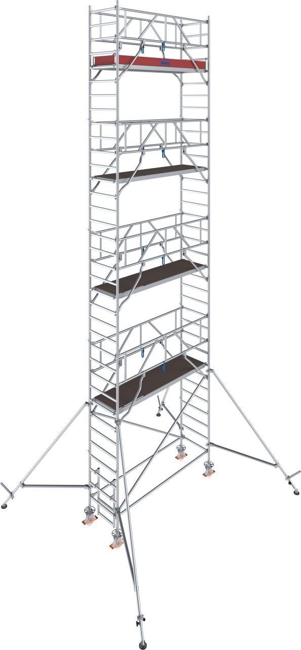 Krause STABILO Professional gurulóállvány, 1000 -es sorozat, mezőméret: 2.5 m x 0.75 m, munkamagasság: 10.3 m termék fő termékképe
