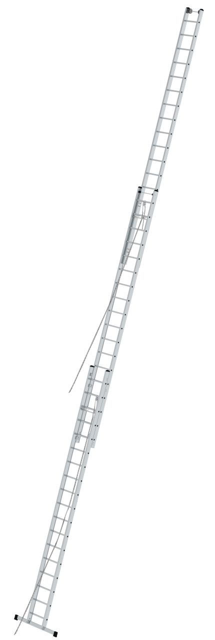 Krause STABILO Professional háromrészes létrafokos húzóköteles létra, 3x18 fokos termék fő termékképe