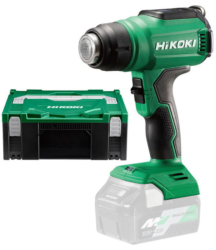 HiKoki RH18DAW2Z akkus hőlégfúvó (akku és töltő nélkül, Hitbox kofferben) termék fő termékképe